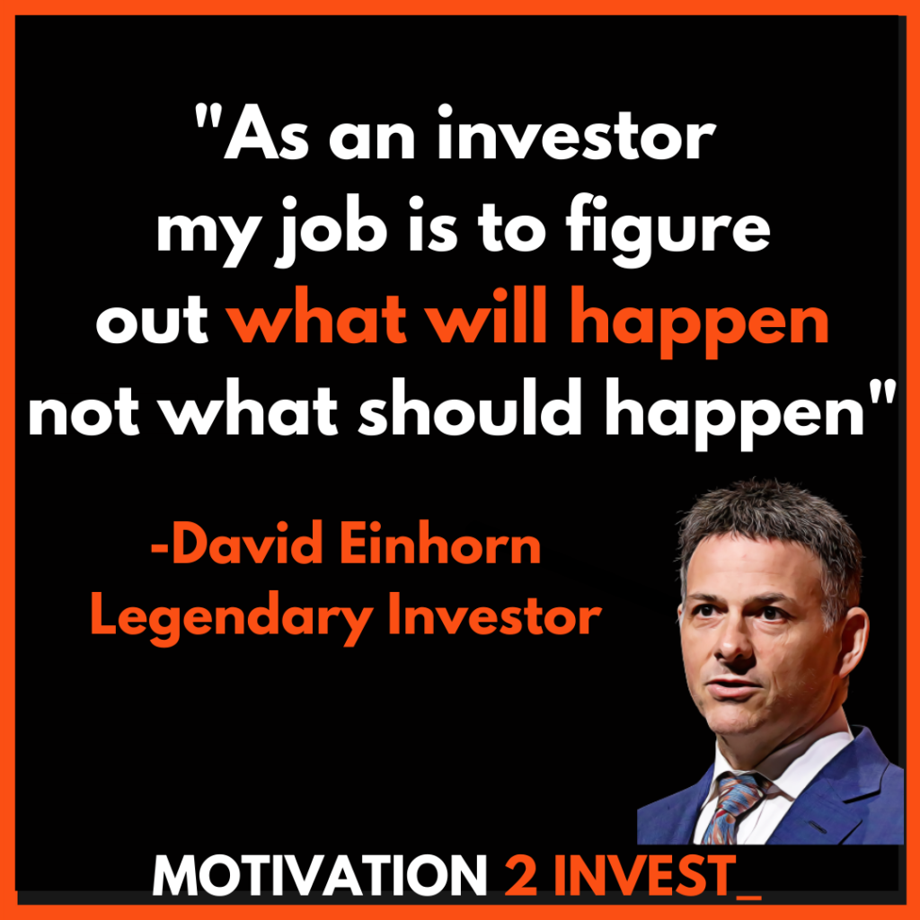 David Einhorn Investor quotes (7). Credit: www.Motivation2invest.com/David-Einhorn-Quotes