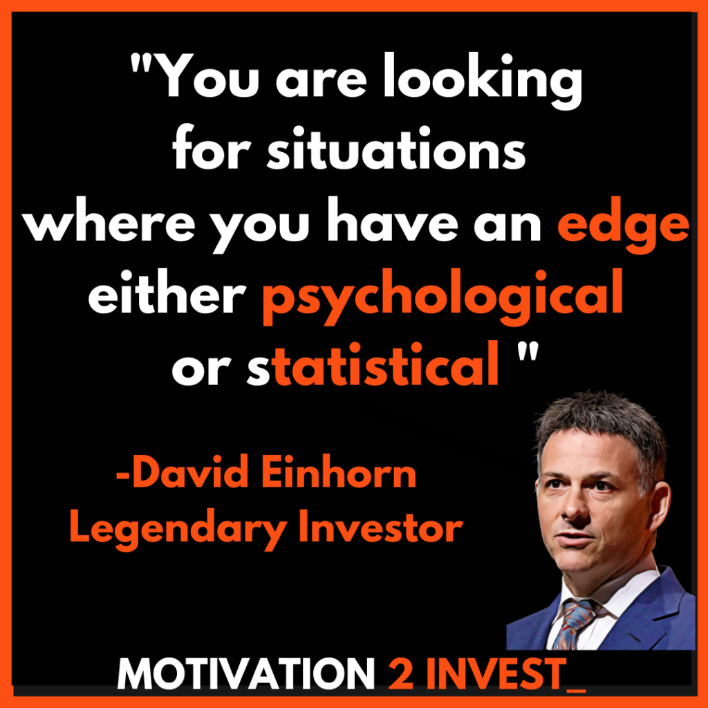 David Einhorn Investor quotes (7). Credit: www.Motivation2invest.com/David-Einhorn-Quotes