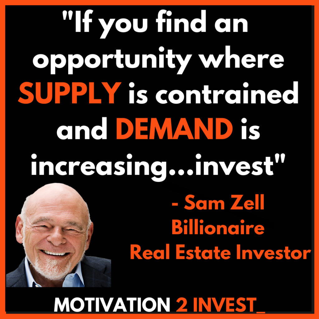 Sam Zell Quotes Investing Real (5). Credit: www.Motivation2invest.com/Sam-Zell